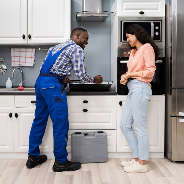 can you provide an estimate for cooktop repair before beginning any work in Eden OH